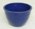 Cobalt Blue Stoneware dish! Neat size! Not too big, not too small! - see notes and photos! COOL!