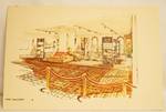 Hugh Greer Original Architectural Drawing - Safely Associates Architects-Planners - 