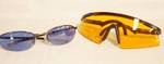 Lot of 2 pairs of glasses - Yello Lens WILEY X - Blue Lens Challenger 40064 - Cool!