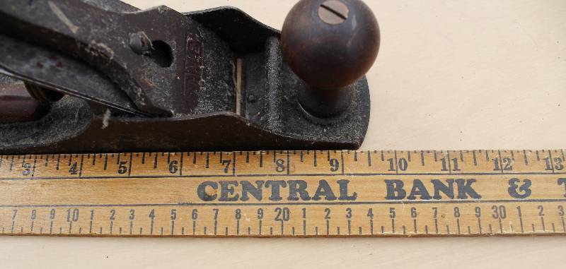 lot 7035 image: Wood Plane- Blade Intact- WOW
