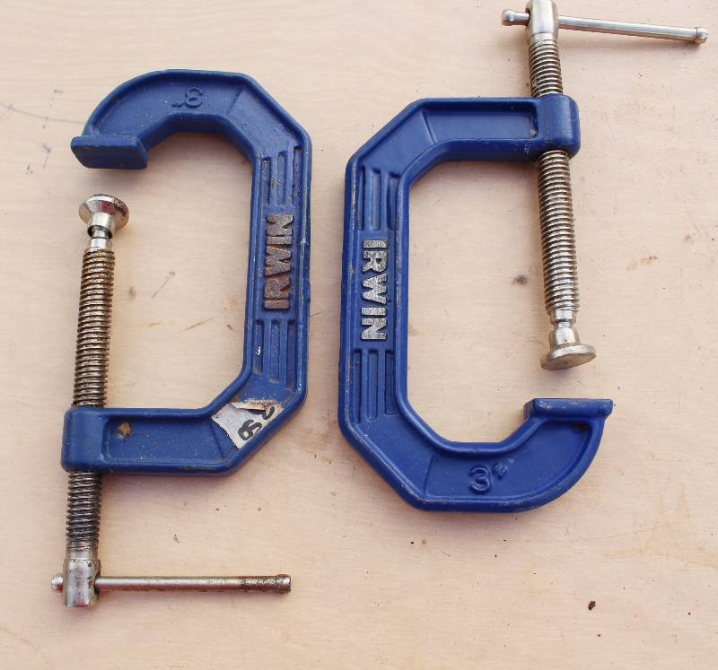 lot 7099 image: Set of 2 Irwin C-Clamps