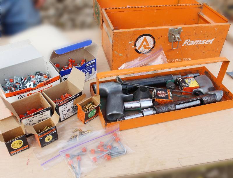 lot 7113 image: Ramset Powder Actuated Fastening System- Fasteners Included