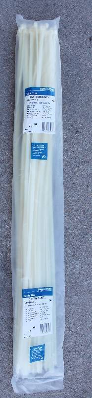 lot 4304 image: 36 Long Cable Ties - Bag of 50