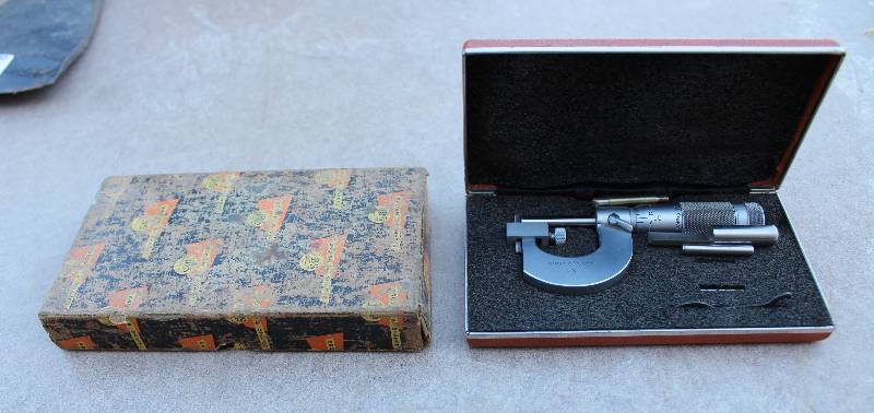 lot 6642 image: Brown & Sharpe Micrometer- No. 176- Very Nice