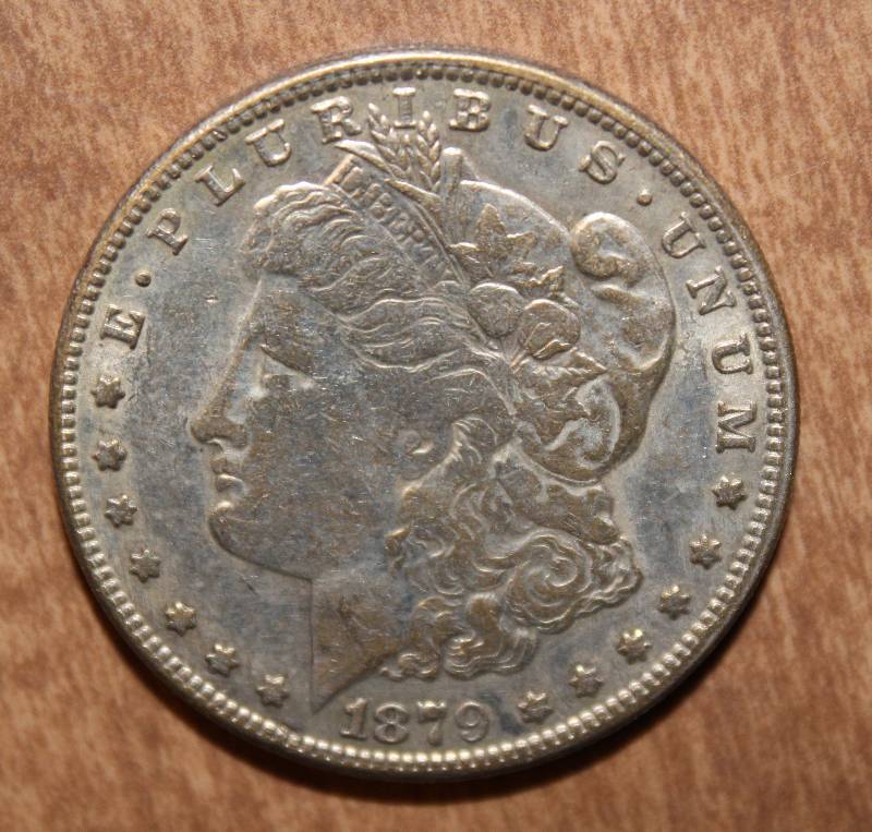 lot 4316 image: Coin - 1879 Morgan Silver Dollar