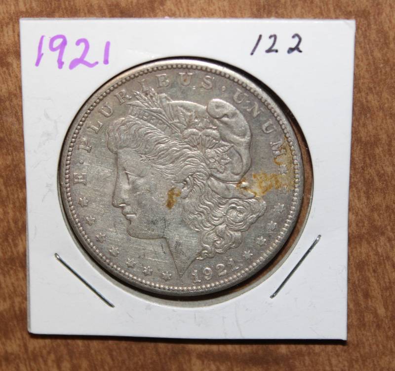 lot 4317 image: Coin - 1921-S Morgan Silver Dollar