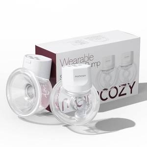 lot 27450 image: Momcozy Breast Pump S12 Pro Hands-Free, Wearable & Wireless Pump with Soft Double-Sealed Flange, 3 Modes & 9 Levels Double Electric Pump Portable, Smart Display, 24mm, 2 Pack, Elegant White
