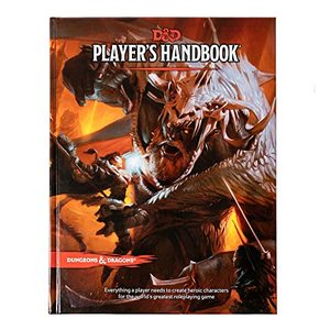 lot 27460 image: D&D Players Handbook (Dungeons & Dragons Core Rulebook)