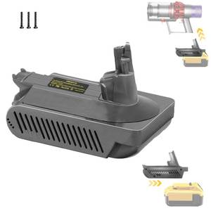 lot 27484 image: YMWLKJ for Dyson V10 Battery Adapter, Convert for DeWalt 20V 60V Battery to Power for Dyson V10 SV12 Battery Replacement, Only Fit for Dyson V10 Vacuum Cleaner (Not for V10 Slim and V11 Vacuums)