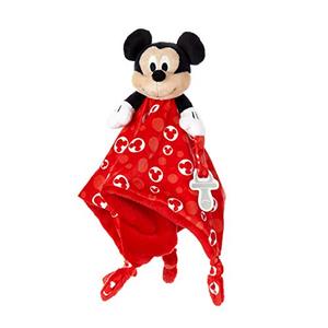 lot 27511 image: KIDS PREFERRED Disney Baby Mickey Mouse Plush Stuffed Animal Snuggler Lovey Security Blanket 13.18 x 13.18 x 3.5
