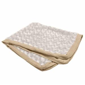 lot 38006 image: Furhaven Replacement Dog Bed Cover Ultra Plush Faux Fur & Suede Mattress, Machine Washable - Cream, Small