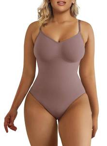 lot 38041 image: SHAPERX Womens Shapewear Bodysuit Tummy Control Body Shaper Seamless Sculpting Snatched Waist Body Suit