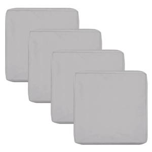 lot 38055 image: OutdoorLines Patio Seat Cushion Covers Replacement, Waterproof Cushion Cover for Outdoor Furniture, Anti-Slip Patio Chair Cushion Cover for Garden and Backyard (Set of 4, 24x24x4, Gray, Cover Only)