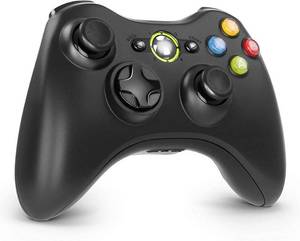 lot 38076 image: Etpark Wireless Controller for Xbox 360, Xbox 360 Joystick Wireless Game Controller for Xbox 360 & Slim Console and PC Windows XP7810(Black)