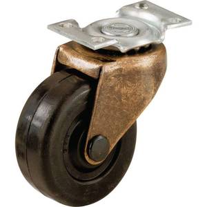 lot 38078 image: Shepherd 9346 2 Medium Duty Swivel Plate Caster 2 Count