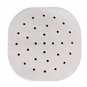 lot 38086 image: 200Pcs 7 Air Fryer Liners Square Parchment Paper, Perfect for 3.43.74.22.32.5 QT Air Fryers, ovens, metal steamers