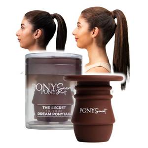lot 38103 image: PonySecret Ponytail Volumizer - Ponytail Volume Enhancer Tool for your Natural Ponytail - Lift Your Ponytail in Seconds  (Brown)