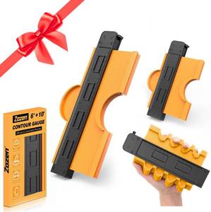 lot 38144 image: Zozen Contour Gauge 106 Inch with Lock, Fathers Day - 2 Pack Contour Gauge Profile Tool, Contour Gauge Duplicator, Measure Copy Tool, Cool Gadgets for Men, Gifts for Men Dad Husband.