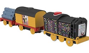 lot 38167 image: Thomas & Friends Motorized Toy Train Talking Diesel Battery-Powered Engine with Character Phrases & Sounds for Ages 3 Years