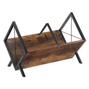 lot 38199 image: YINMIT Vinyl Record Holder, 80-100 LP Vinyl Record Storage Rack, Quick Assembly Vinyl Record Display, Retro Style Organizer for Magazine, Book, Files, Albums