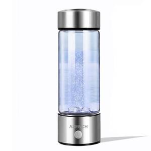 lot 38232 image: Hydrogen Water Bottle Portable Hydrogen Water Ionizer Machine Hydrogen Rich Water Generator with New PEM and SPE Technology Balanced pH Hydrogen Water Cup Home Office Travel Use
