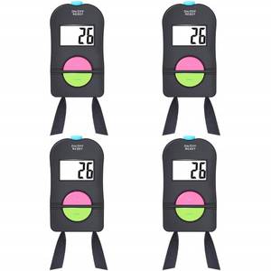 lot 38262 image: Frienda 4 Pieces Digital Hand Tally Counter Golf Sports Counter Electronic Add Subtract Manual Clicker Handheld Mechanical Number Click Counter with Neck Lanyard