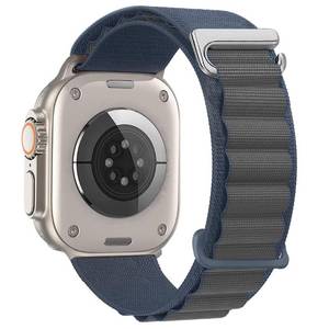lot 38279 image: Alpine Loop Nylon Band - Compatible with Apple Watch Ultra 2Ultra Band 49mm 45mm 44mm 42mm for Men Women, Adjustable with Metal C-Hook Strap for iWatch Ultra 2, iWatch Ultra Series SE 987654