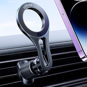 lot 38285 image: LOTUNY Fits MagSafe Car Mount, 2023 Upgraded Strongest Magnet Magnetic Phone Holder for Car,Air Vent Hands Free Magnetic Phone Mount for Car Fit for iPhone15 14 13 12 Pro Max Plus Mini MagSafe Cases