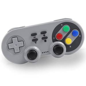 lot 38286 image: Powerlead Switch Controllers for Nintendo Switch, Wireless Switch Controller Gamepad for NSSwitch OLEDWindows PC, Classic SNES Controller with Motion Control, Vibration, Turbo, Wake up - Grey