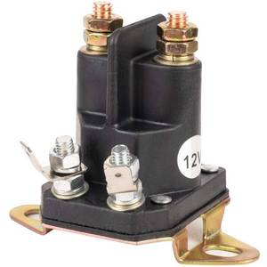 lot 38312 image: BlueStars MIU12537 Starter Solenoid by BlueStars - for John Deere S240 X300 X304 X305R X310 X320 X324 X350 X354 X360 X370 X380 X384 X390 X394 Lawn Tractors - Replaces 884-1221-210-02 892-1221-210