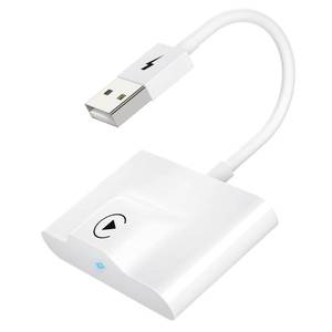 lot 38336 image: CarPlay Wireless Adapter for Factory Wired CarPlay 2024 Upgrade Plug & Play Dongle Converts Wired to Wireless Fast and Easy Use Fit for Cars from 2015 & iPhone iOS 10