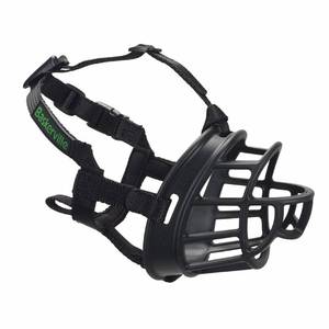 lot 38387 image: BASKERVILLE ULTRA MUZZLE - Patented Humane Design, Breathable, Dog can Pant and Drink, Adjustable, Padded, Dog Training Muzzle for Large Dogs, Prevents Biting, Wildlife Scavenging (Size 5, Black)