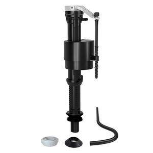 lot 38403 image: R&T Toilet Fill Valve, Anti Siphon Toilet Tank Replacement Kit, Universal Easy Install Toilet Parts Inside Tank