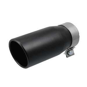 lot 38414 image: VekAuto Car Exhaust Tip Tail Pipe Compatible for Toyota Tacoma 2005-2023, Anti-Corrosion 2.8 Inlet 3.54 Outlet 8.5 Length Black Stainless Steel