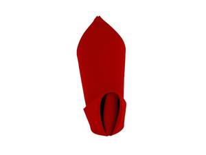 lot 38548 image: Weavric Cloth Dinner Napkin Bulk, Set of 12, 20 X 20 Inches Washable Reusable Red Table Napkins with Hemmed Edge for Wedding, Party, Hotel, Restaurant