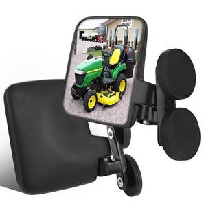 lot 38597 image: Magnetic Tractor Mirrors, Rearview Mirrors Compatible with Mahindra, Kubota, John Deere, and Lawn Mover Side Mirrors with Strong Magnets, Tractor Accessories Come Pre-Assembled.