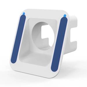 lot 38619 image: Holicfun 20-Degree Angled Window Mount for Wyze Cam OG and Wyze Cam OG Telephoto Cameras (White)