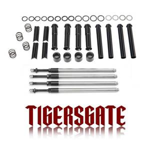 lot 38622 image: TIGERSGATE Black Quicker Pushrods Kit with Covers Designed for 1999-2017 Harley Twin Cam Softail, Dyna, Touring Models(Excludes 2017 Touring)