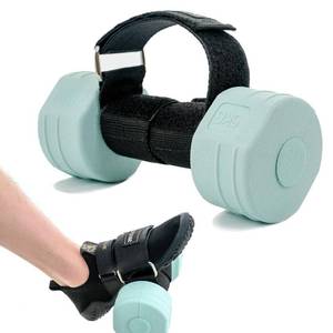 lot 38627 image: Feet Dumbbell Attachment, Tibialis Trainer Ankle Straps for Feet Weight Lifting Shin Splint, Hamstring Curls, Leg Curl Attachment at Home Gym Equipment 1pc