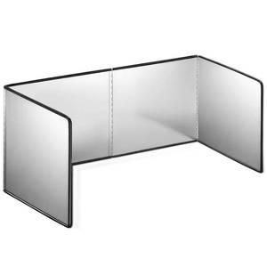 lot 38673 image: MMUK 4 Sided Splatter Guard for Frying Stove Top Stainless Steel Splatter Screens for Fine Mesh Oil Splash Guard Anti Splatter Shield Guard