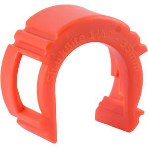lot 38697 image: SharkBite 1-14 Inch Disconnect Clip for Push to Connect Brass Plumbing Fittings, UXLDC35