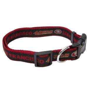 lot 38698 image: Pets First NFL Dog Collar, M
