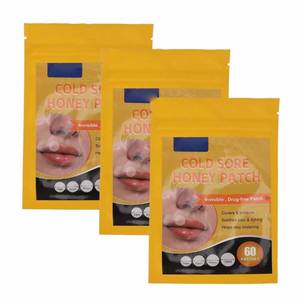 lot 38717 image: Jauarta -180pcs Mouth Blister Patch Cold Sore Lip Blister Patch Cold Sore Healing Hydrocolloid Lip Care Stickers