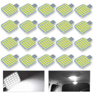 lot 38736 image: 20PCS T10 921 922 912 194 RV Interior LED Light Bulbs, Super Bright LED Bulbs Replacement Lighting 36-SMD 2835 6500K White for 12V RV Camper Trailer Motorhome Boat Dome Car Marine Ceiling Indoor Light