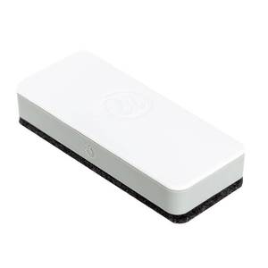 lot 38769 image: U Brands Magnetic Dry Erase Board Felt Eraser, 2x5x1, White, Lightweight Modern Design