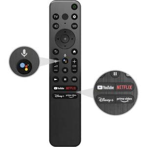 lot 38780 image: Voice Remote Replacement for Sony TV Remote, for Sony Smart TVs and Sony Bravia TVs, for All Sony 4K UHD LED LCD HD Smart TVs