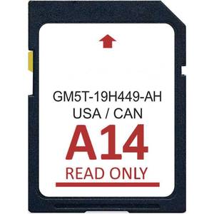 lot 38784 image: 2023 Navigation SD Card A14 Compatible with FordLincoln USACanada GPS Map Update GM5T-19H449-AH