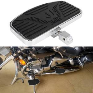 lot 38833 image: Motorcycle Foot Pegs Floorboard FrontRear passenger Compatible with Honda Magna VF250VT250VF750 Yamaha V-STAR DragStar XVS 650  Virago XV125250400 Pair 1994-2013 (Reat)