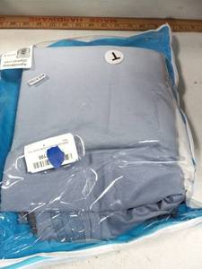 lot 38936 image: BlueBlue Blue Kids Duvet Cover Set Twin 100% Cotton Bedding for Boys Girls Teens Dark Blue to White Change 1 Abstract Comforter Cover 2 Pillowcases, Twin