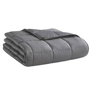 lot 38942 image: Weighted Blanket (Dark Grey,48x72-15lbs) Cooling Breathable Heavy Blanket Microfiber Material with Glass Beads Big Blanket for Adult All-Season Summer Fall Winter Soft Thick Comfort Blanket
